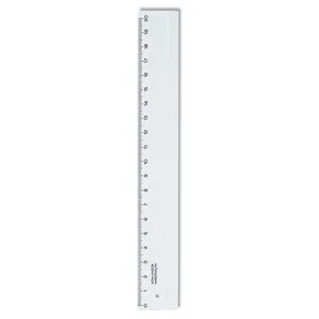 Pravítko 742551 20 cm číre